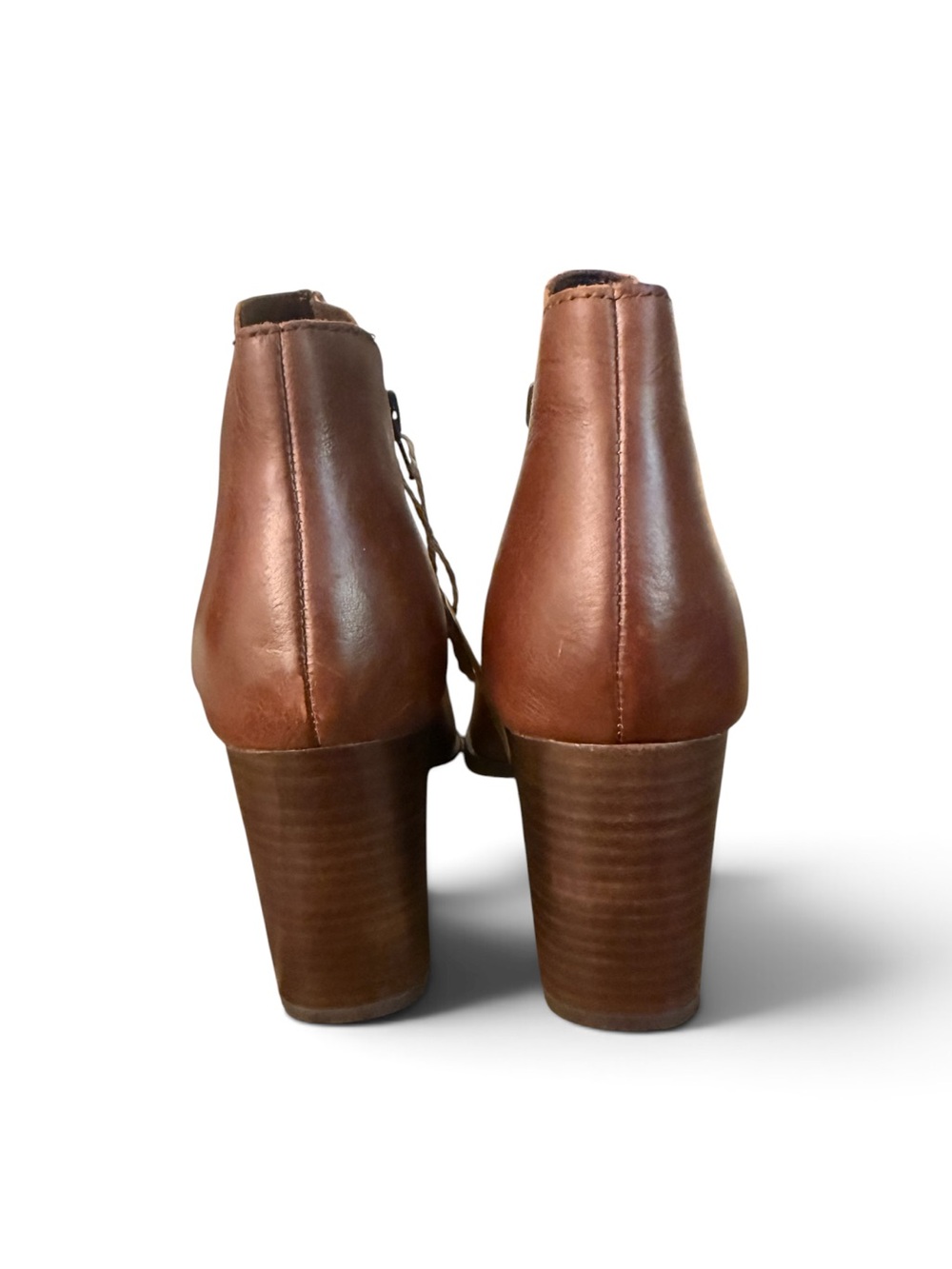 Born Olivia Brown Booties – Sz 9.5M - Picture 6 of 7